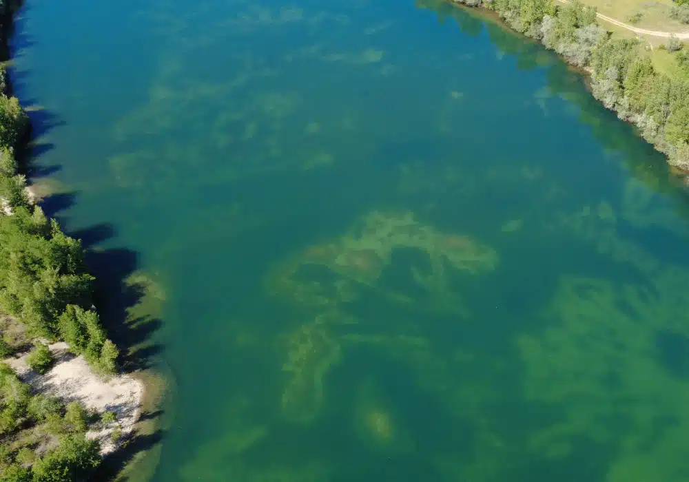 Poste 2 pêche carpe Fabulac, le plus grand poste du lac