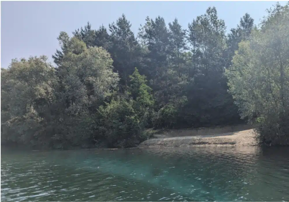 Poste 5 pêche carpe Fabulac, belle prise réalisée sur ce poste