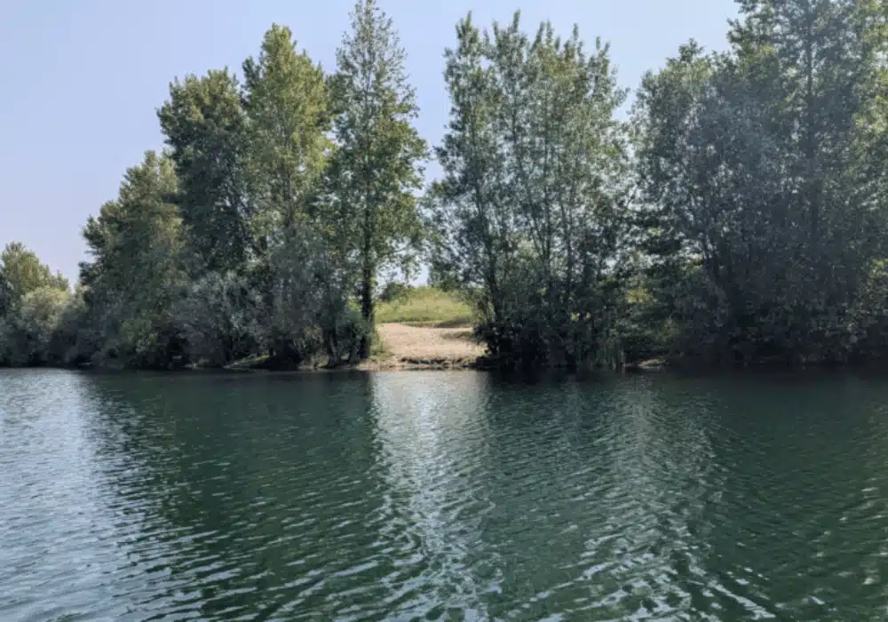 Poste 7 pêche carpe Fabulac, poste profond adapté à la pleine eau