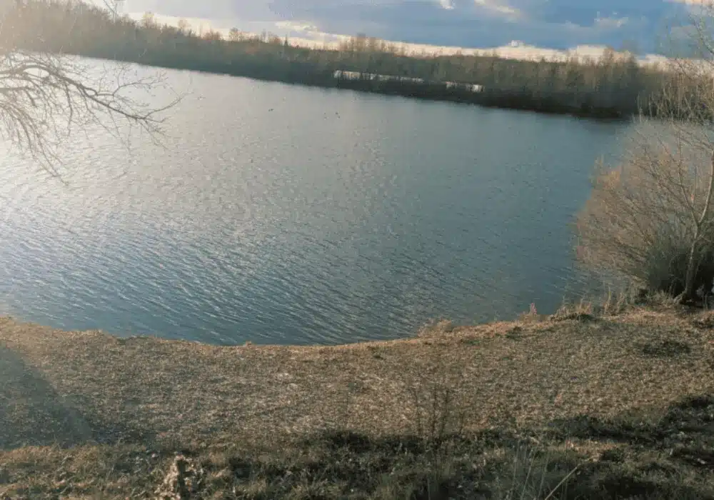 Poste 8 pêche carpe Fabulac, vue sur la grosse cassure
